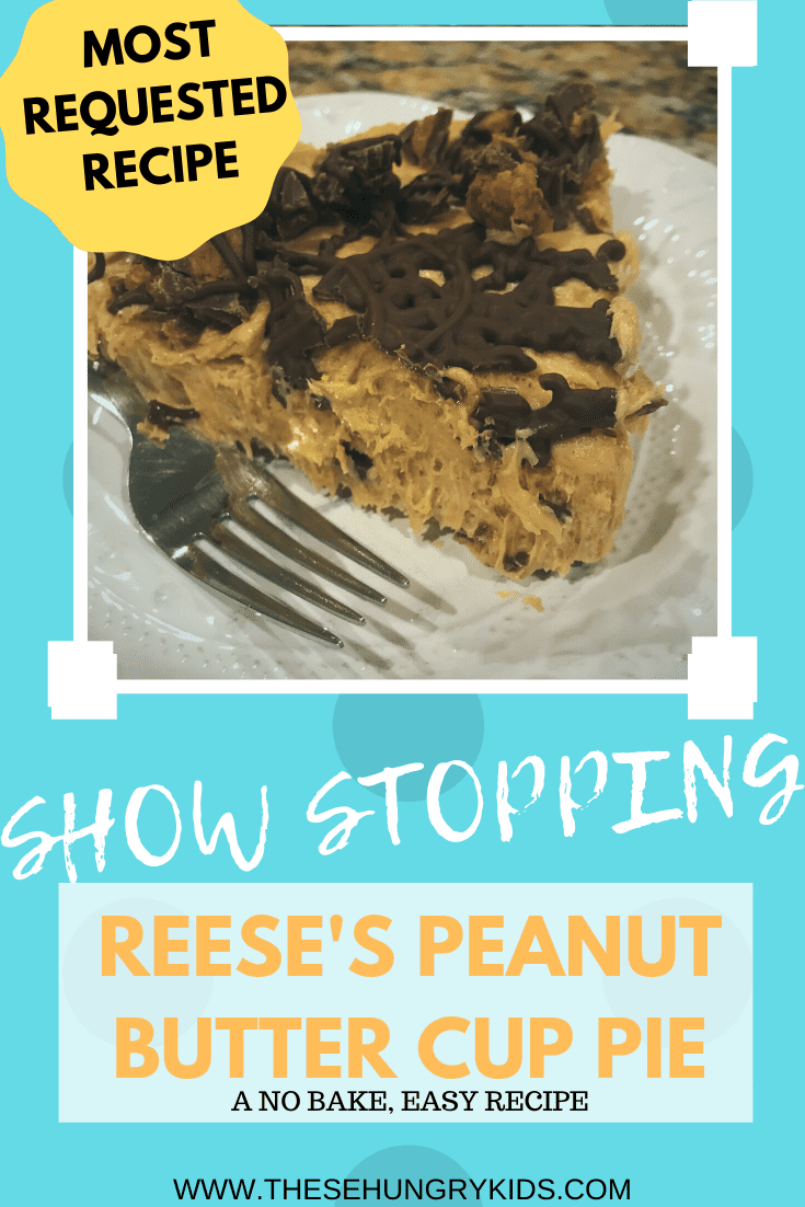 show stopping slice of reese's peanut butter cup pue