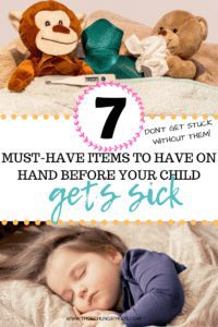 Don't be running to the store when your toddler or baby is sick - this post outlines everything you need! These sick day remedies will have your child feeling better in no time. Take this parenting advice from a mama of two and make sick days a breeze with these tips!