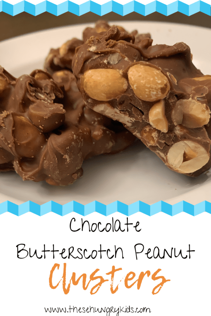 These chocolate butterscotch peanut clusters are a must-make every year! They are so easy to make on the stovetop, and they freeze great after they cool! They are a salty, sweet, and crunchy addition to your Christmas cookie and candy list!