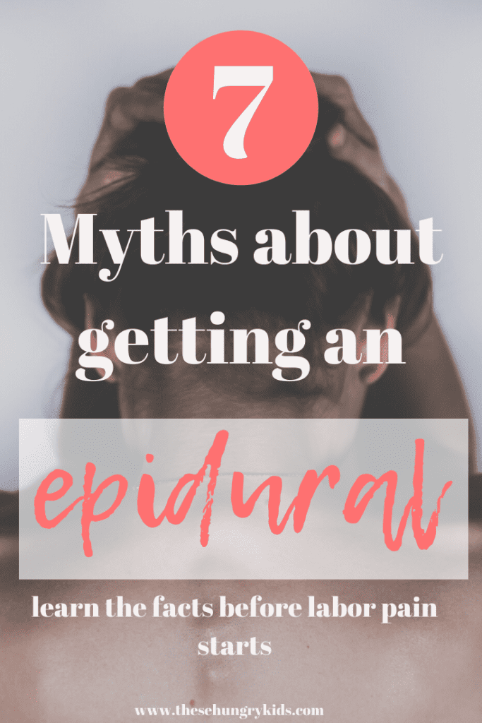 Epidurals are one of the most common ways to get labor pain relief. There is a lot of misinformation about epidurals and how to manage pain in labor – I helped clear the air with these top epidural myths! Pain management in labor is a hot subject – and epidurals can be very helpful!