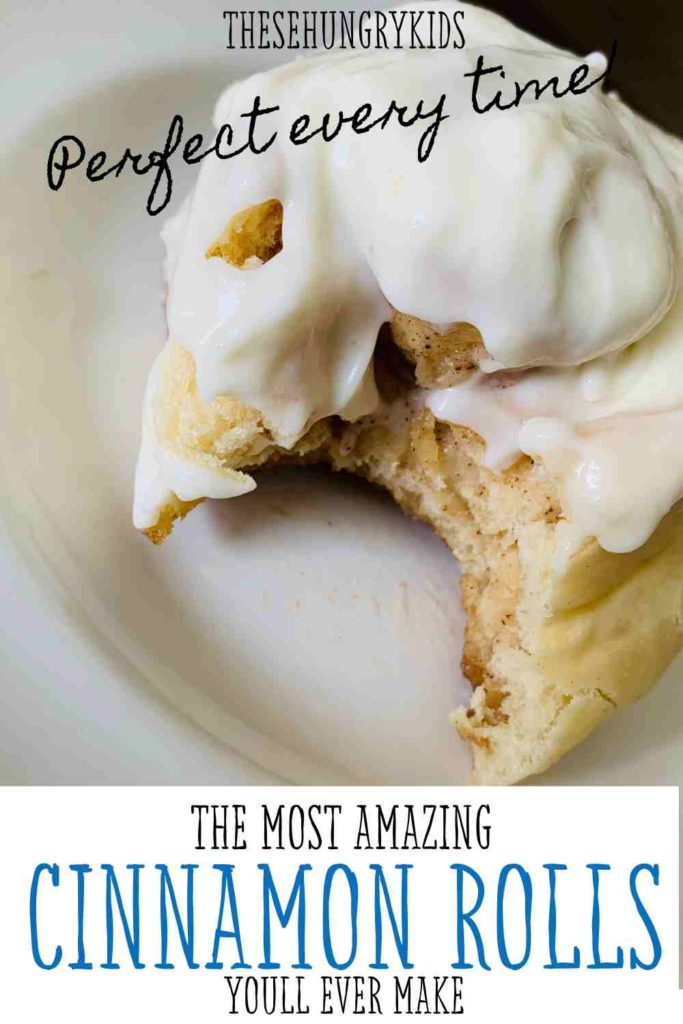 the most amazing homemade cinnamon rolls you'll ever make! everyone will be begging for the recipe