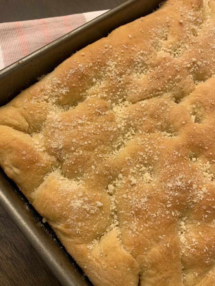 easy homemade focaccia bread recipe
