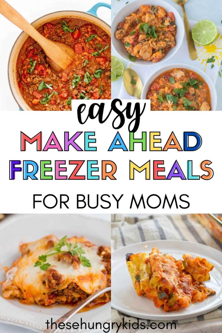 Over 25 Easy Freezer Meals For Every Diet - These Hungry Kids