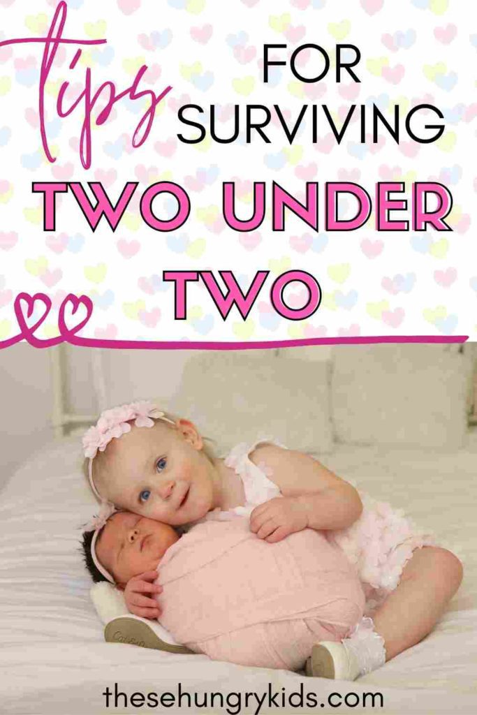 tips for surviving two under two
