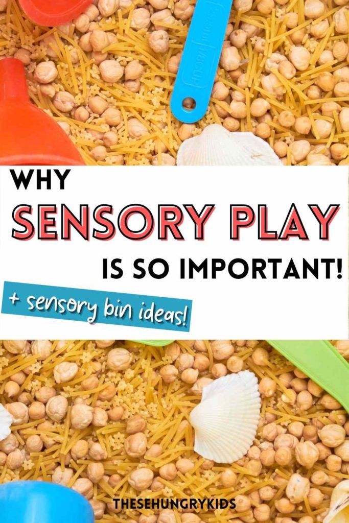 Why sensory bins are so important 