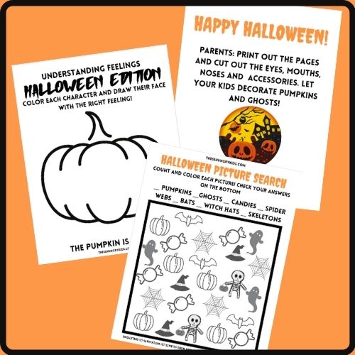 halloween printable activities for kids