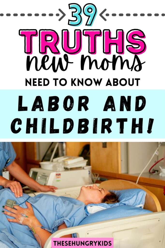 truths that new moms need to know about giving birth