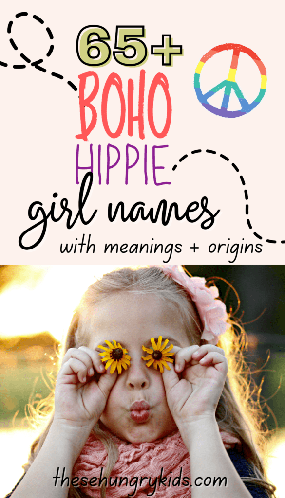 boho girl names with meaning and origins