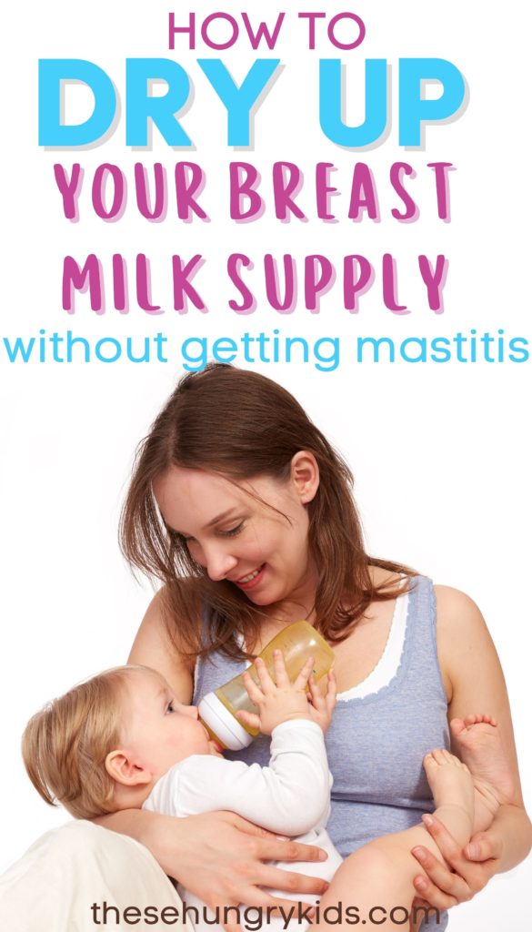 how to stop breastfeeding and dry up milk supply