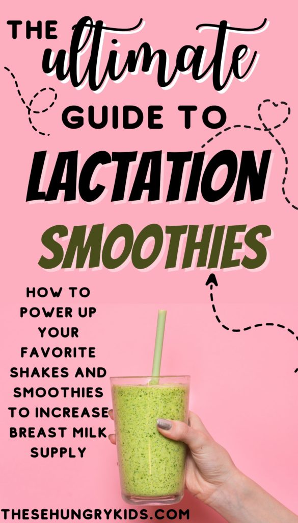 creating the perfect lactation smoothie to increase milk supply
