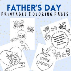 Father's Day Coloring Pages (Free Printables!) - These Hungry Kids