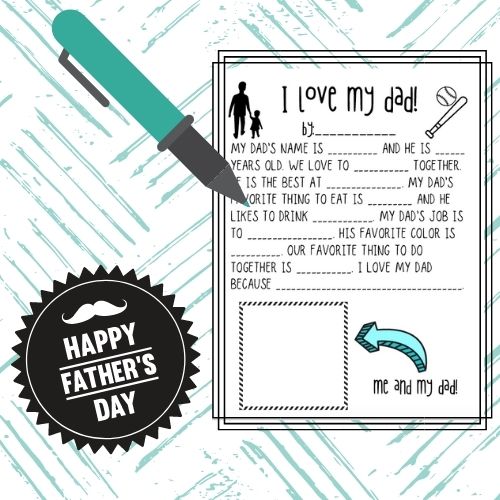 free printable for dads for fathers day