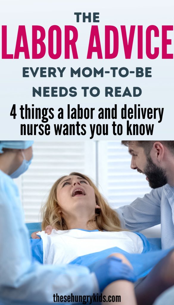 advice for labor and delivery for new moms 