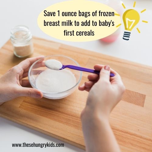 baby cereal mom hack