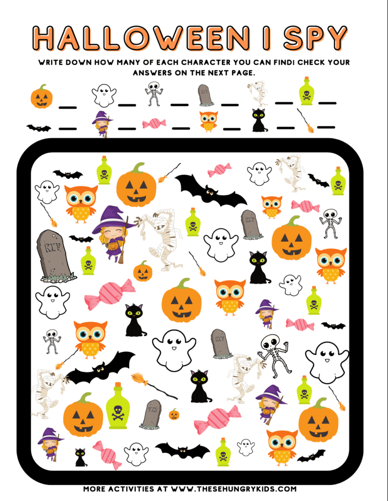 FREE PRINTABLES: Halloween 