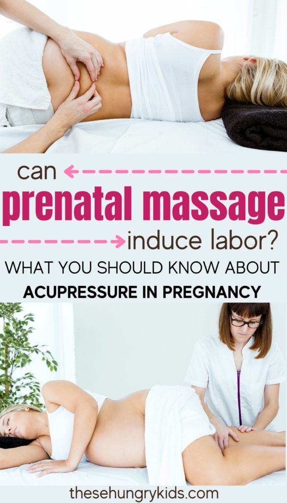 prenatal massage induce labor