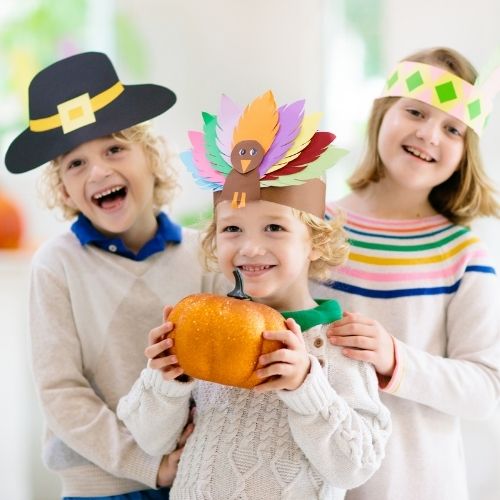 kids on thanksgiving