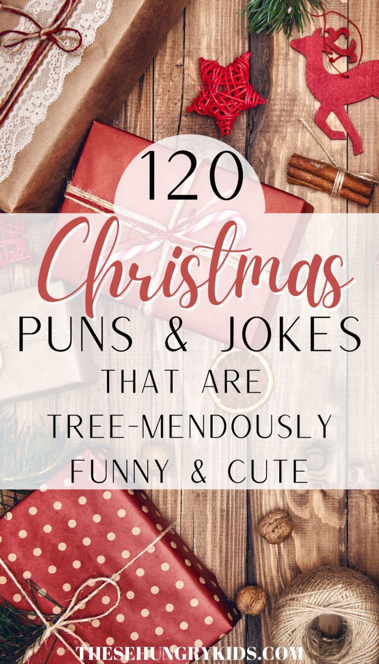 120+ Christmas Puns and Jokes Yule Laugh At - These Hungry Kids