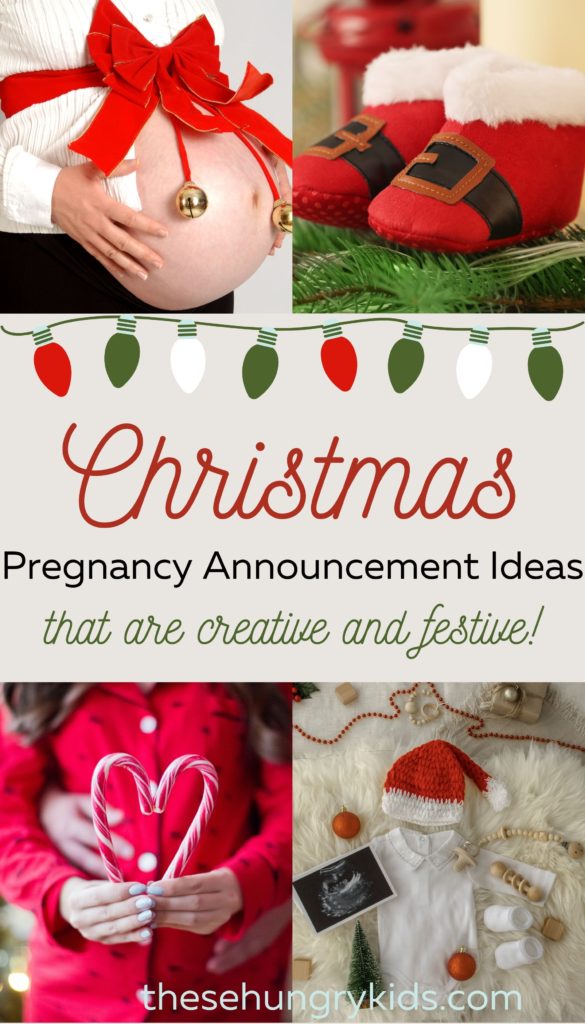 Christmas pregnancy announcement ideas 