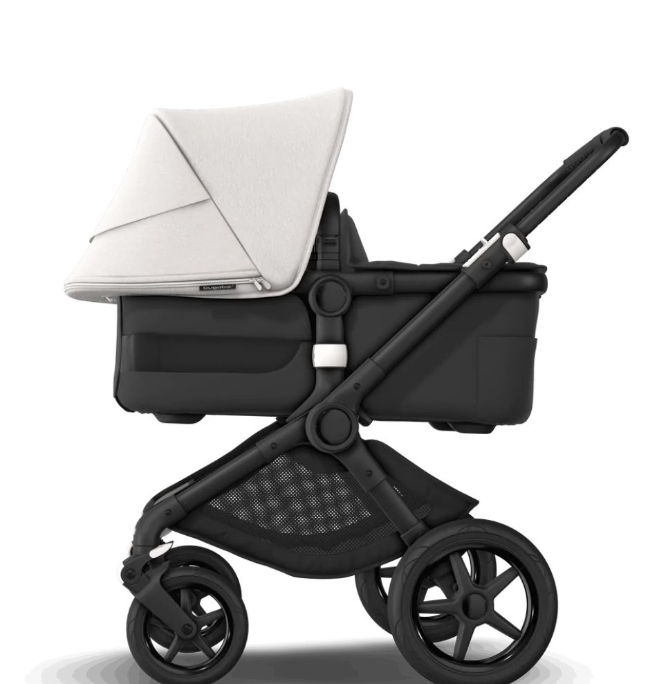 bugaboo fox 3 stroller with bassinet on 